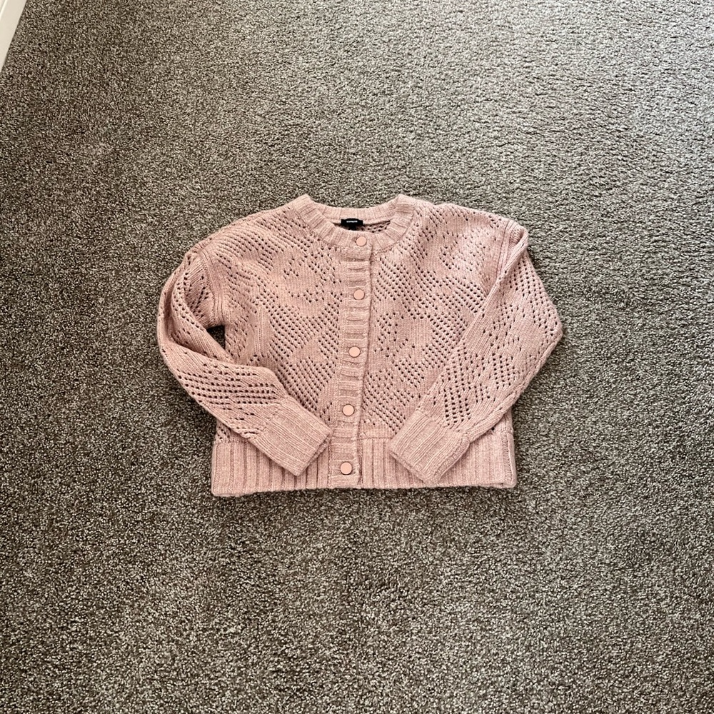 Express Blush Pink Women's Cardigan